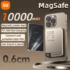 Xiaomi High quality Alloy 10000mAh Fast Charger Power Bank With Battery Powerbank Magnetic Wireless Phone Charger For Magsafe